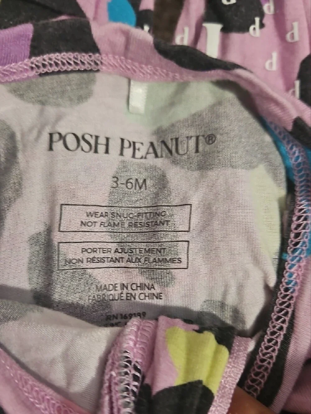 Assortment of 5 PJs, Caden Lane, Posh Peanut, and Cotton On size 3-6 months